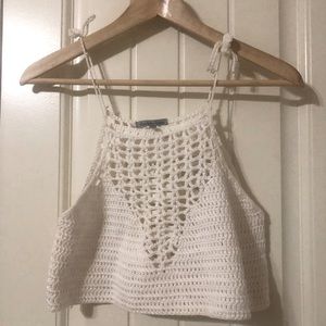 Charlotte Russe Size M/L crop top
